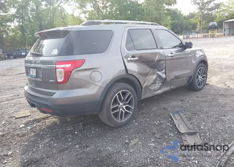 2013 Ford Explorer Xlt z USA, uszkodzony, nr VIN 1FM5K8D86DGB27150